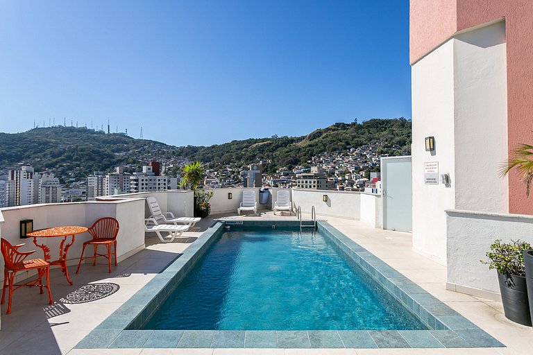 WI-FI 600MB | Piscina no Rooftop #CA90