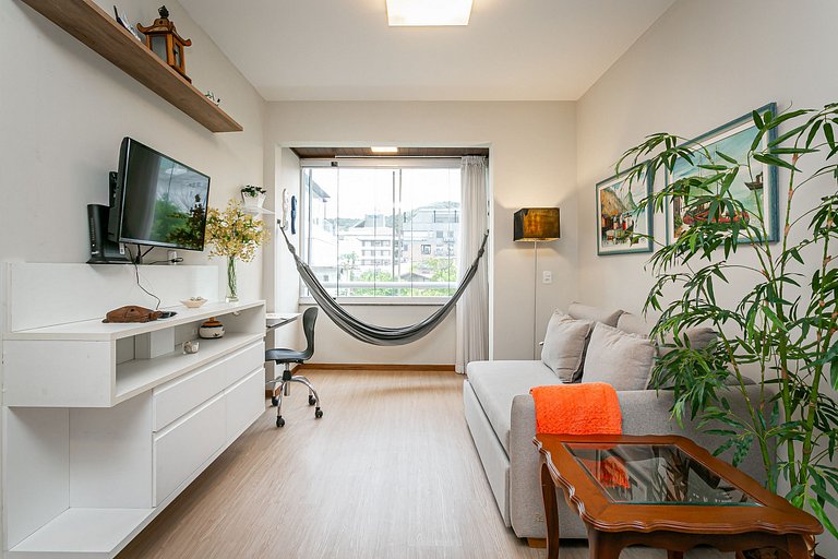 700m from Jurerê Beach | Wi-Fi 1000MB