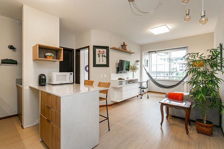 50m da praia de Jurerê | Wi-Fi 1000MB