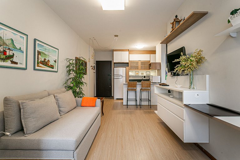 50m from Jurerê Beach | Wi-Fi 1000MB