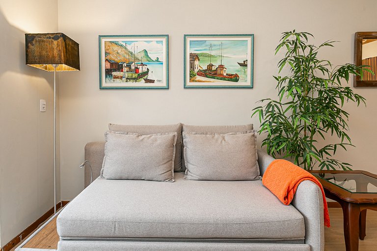 50m da praia de Jurerê | Wi-Fi 1000MB