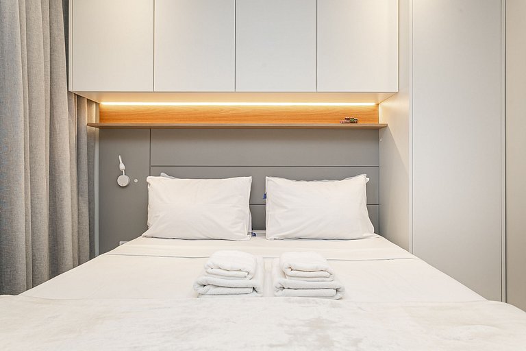 Vista Parcial do Mar | Piscina | WIFI 400mb #SAL12