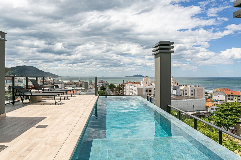 300m da Praia dos Ingleses | Piscina Rooftop #IA36