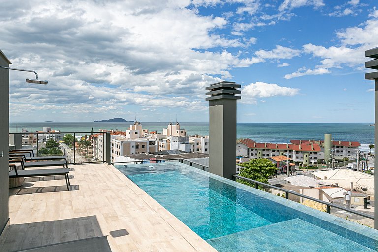 300m da Praia dos Ingleses | Piscina Rooftop #IA36