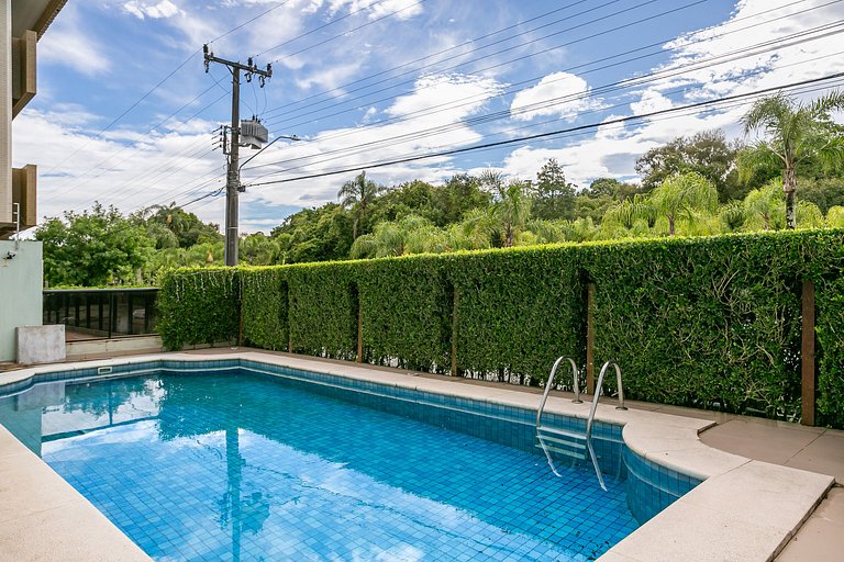 Pool in Jurerê | WI-FI 500MB #JA43