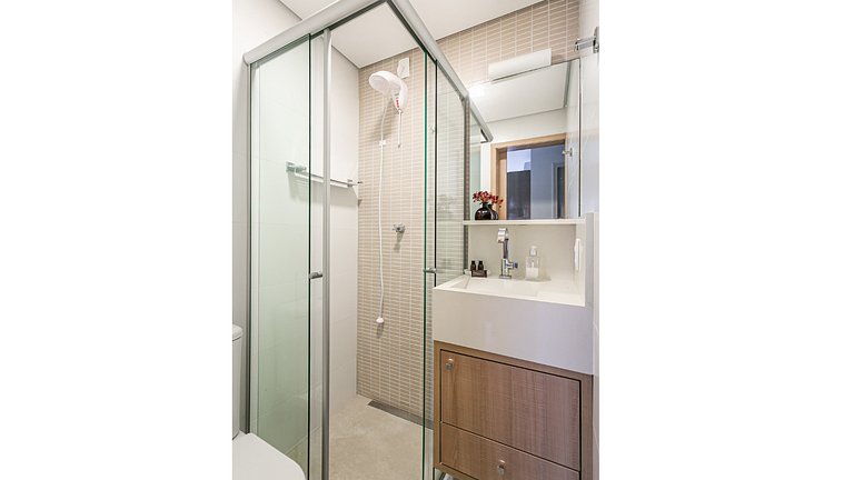 500m da praia de Jurerê | WI-FI 300MB #JA41