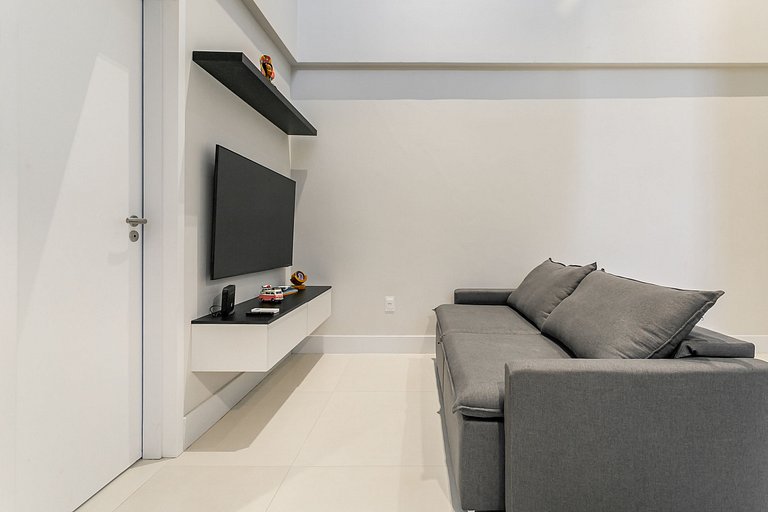 Vista Parcial do Mar | Piscina | WIFI 200mb #SAL09