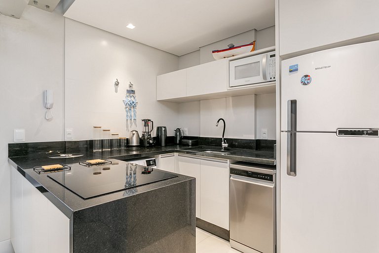 Vista Parcial do Mar | Piscina | WIFI 200mb #SAL09