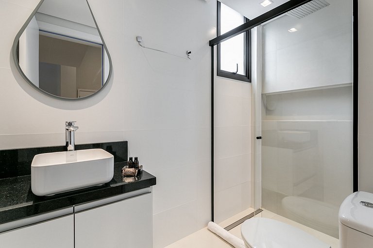 Vista Parcial do Mar | Piscina | WIFI 200mb #SAL09