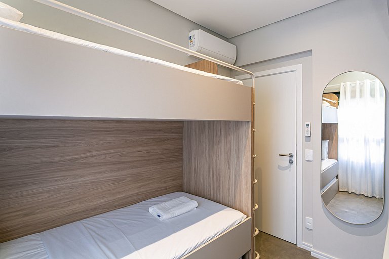 Wi-Fi 400mb + Smart TV 50” | Praia 1,5 km #CHA13