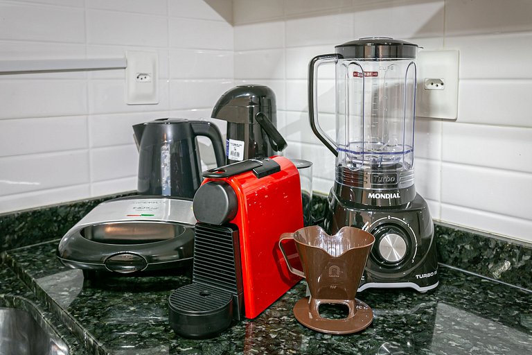 Spazio | Excelente Localização + Wi-Fi 600MB