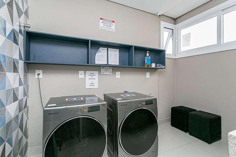 Spazio | Excelente Localização + Wi-Fi 600MB