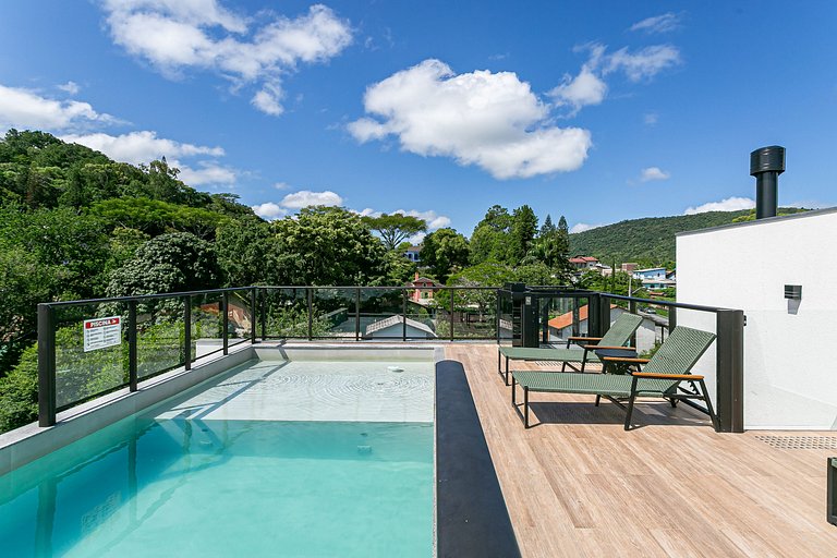Piscina com Vista Mar | WI-FI 400mb #SAL02