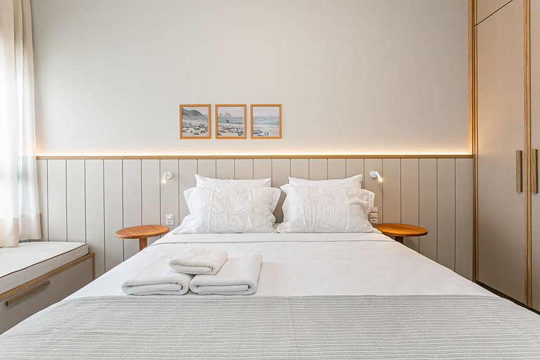 Apto Moderno | Rooftop c/ Piscina #CHA16