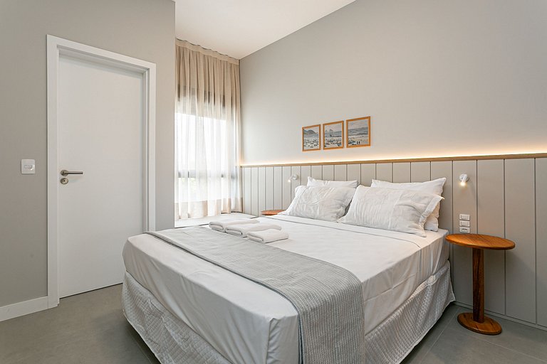 Apto Moderno | Rooftop c/ Piscina #CHA16