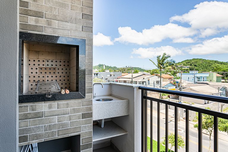 Apto Moderno | Rooftop c/ Piscina #CHA16