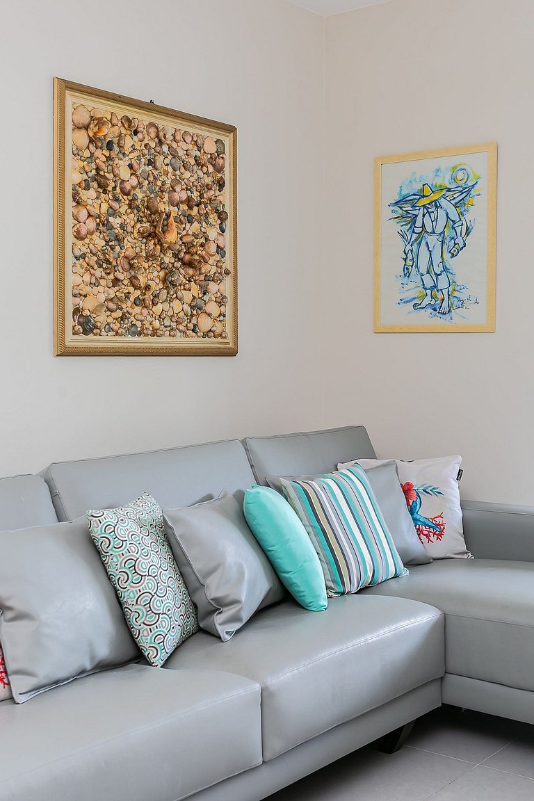 100m da Praia | Churrasqueira na Sacada #IA23M