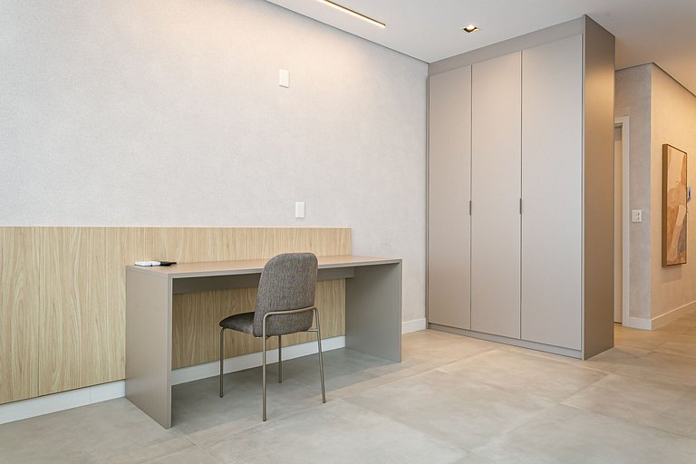 Próx. Shopping + Piscina no Rooftop | #SG05