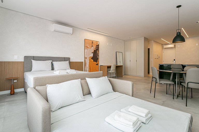 Studio moderno perto do Floripa Shopping #SG06