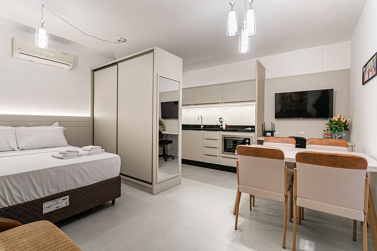 Piscina no Rooftop | 500m da Av. Beiramar #CA87D