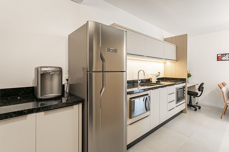 Piscina no Rooftop | 500m da Av. Beiramar #CA87D