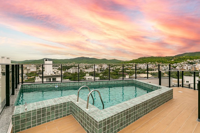 Modern studio 400m from UFSC | 50" TV #CARV06