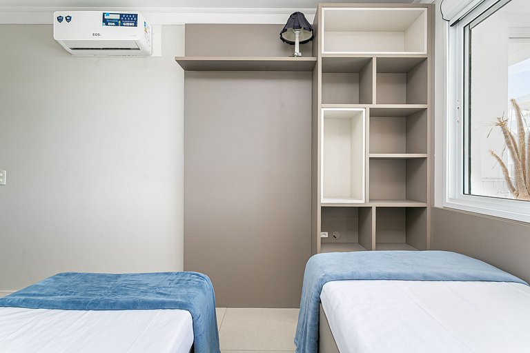 100m da Praia | 3 Suítes + Churrasqueira #CHA17