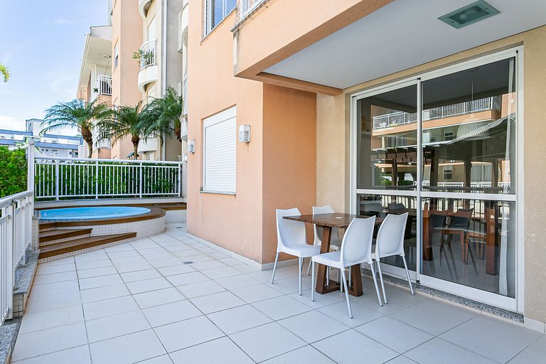 350m da Praia | Piscina | Churrasqueira #IA20