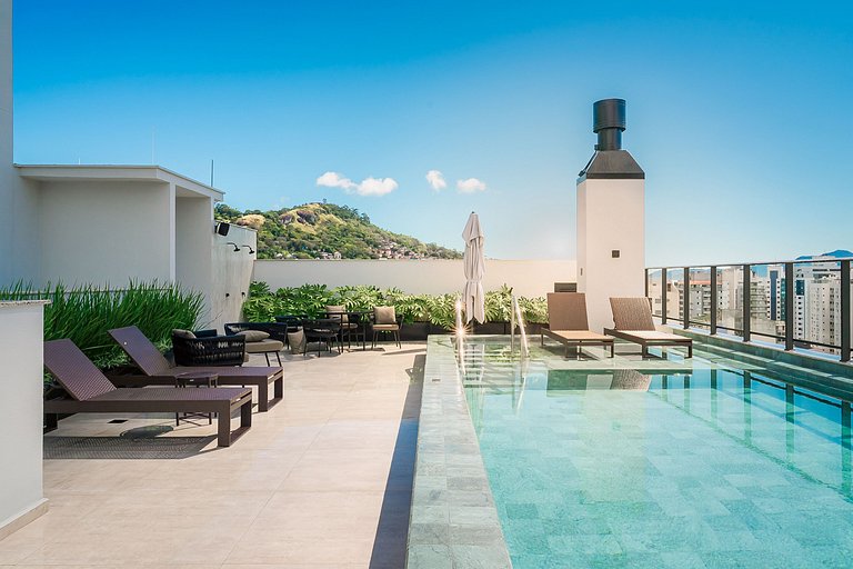 350m from Beira-Mar | Pool | Gym #CA103