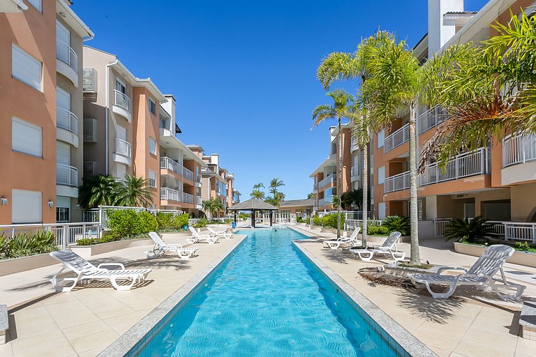 350m da Praia | Piscina | Churrasqueira #IA20