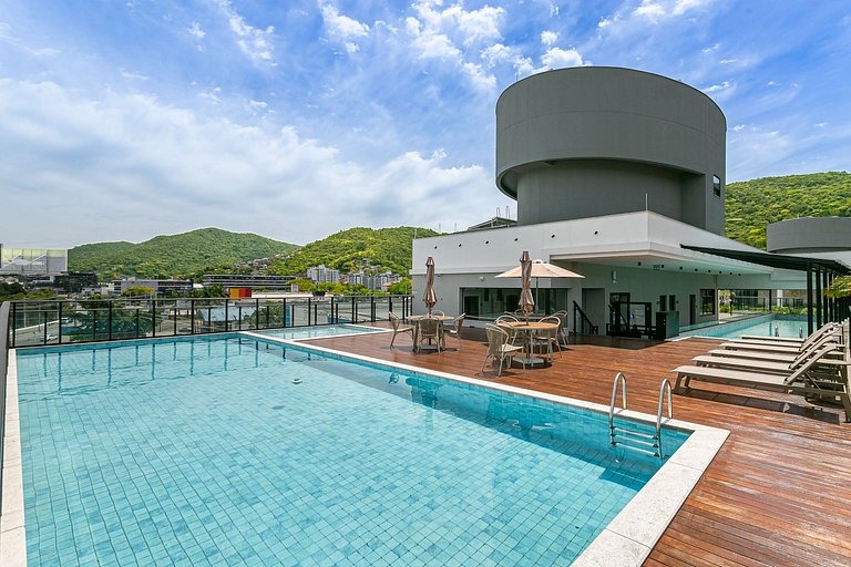 Studio Moderno | Piscina | Academia #SG012