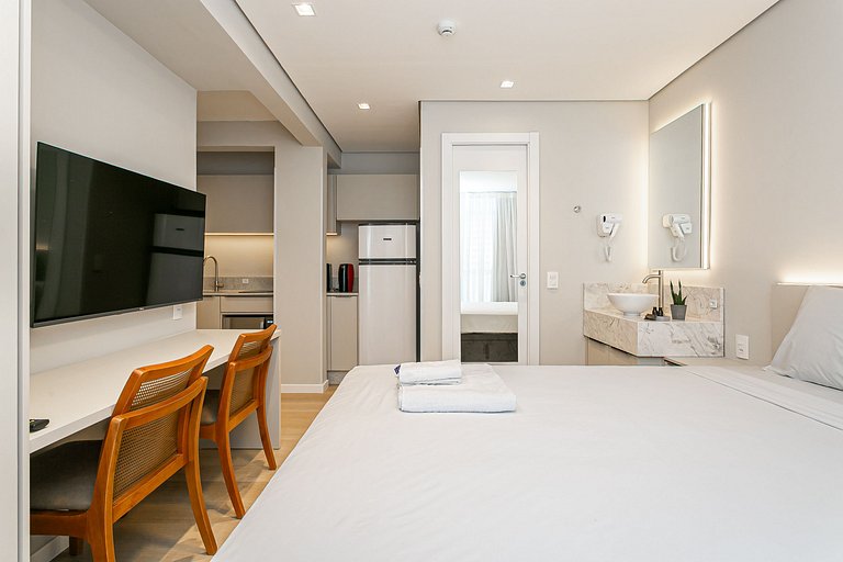 Studio novo | Próx. a Beiramar | Tudo a pé #TM206