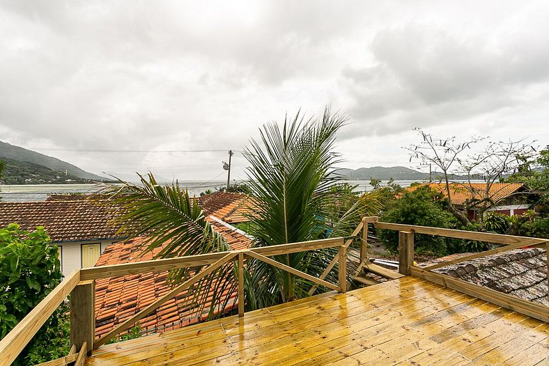 Let´s Go Hostel com linda vista para a Lagoa da Conceição -