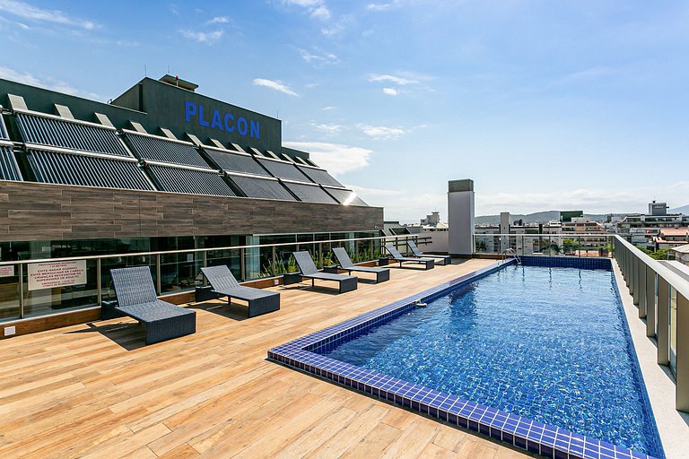 WI-FI 500MB | Rooftop with Pool and Sea View #JA30
